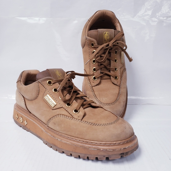 Louis Vuitton Tan Sneakers with Moc-Toe Design and Rugged Sole - Picture 1 of 13